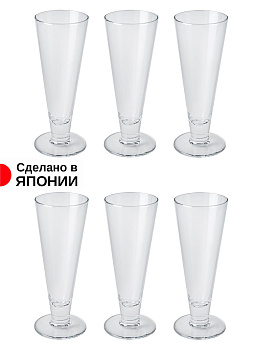 Набор бокалов на ножке 6 шт 330 мл Д7,5х20,2 см, ADR-0110
