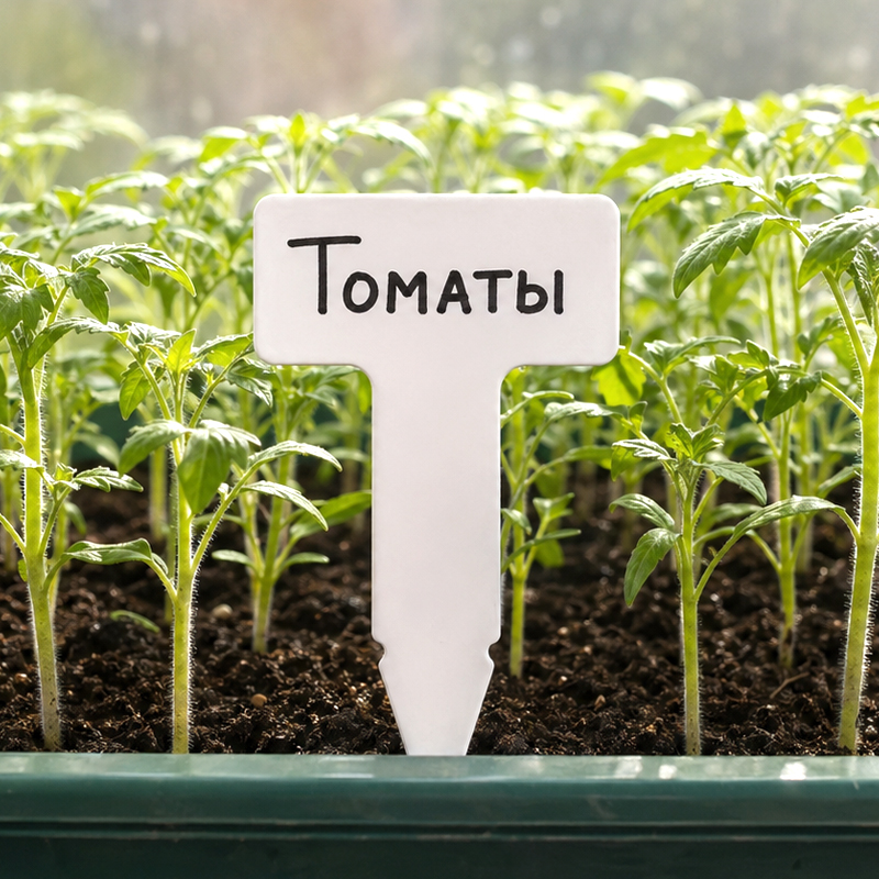 Таблички и бирки для рассады