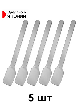 Набор ложек для мороженого 5 шт, 12,7х2,3х0,3 см, TD-0018