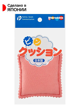 Игольница / Подушечка для булавок 7,5х7,5х2,5 см, розовый, P-020223-P