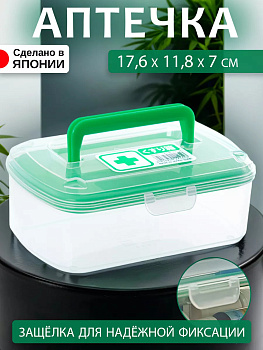 Аптечка дорожная 17,6*11,8*7 см, V-216-1