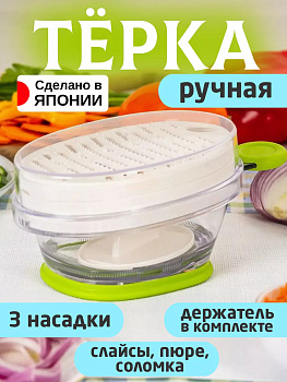 Набор для нарезания овощей и фруктов 20,5*11,2*10 см, HS-758
