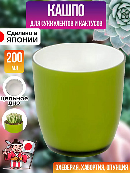 Кашпо для цветов мини 200 мл Д6,8х7 см, Y-727598