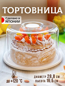 Контейнер для тортов и кексов 28,8*28,2*16,5 см, MT-4911